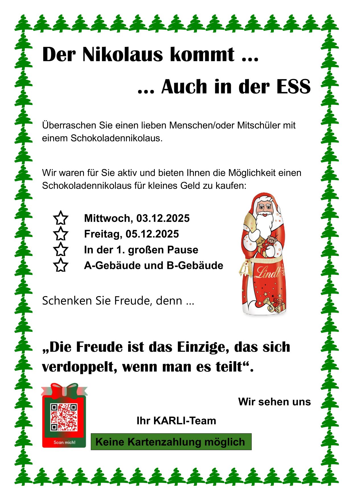 KarLi - Nikolausaktion KarLi - Nikolausaktion